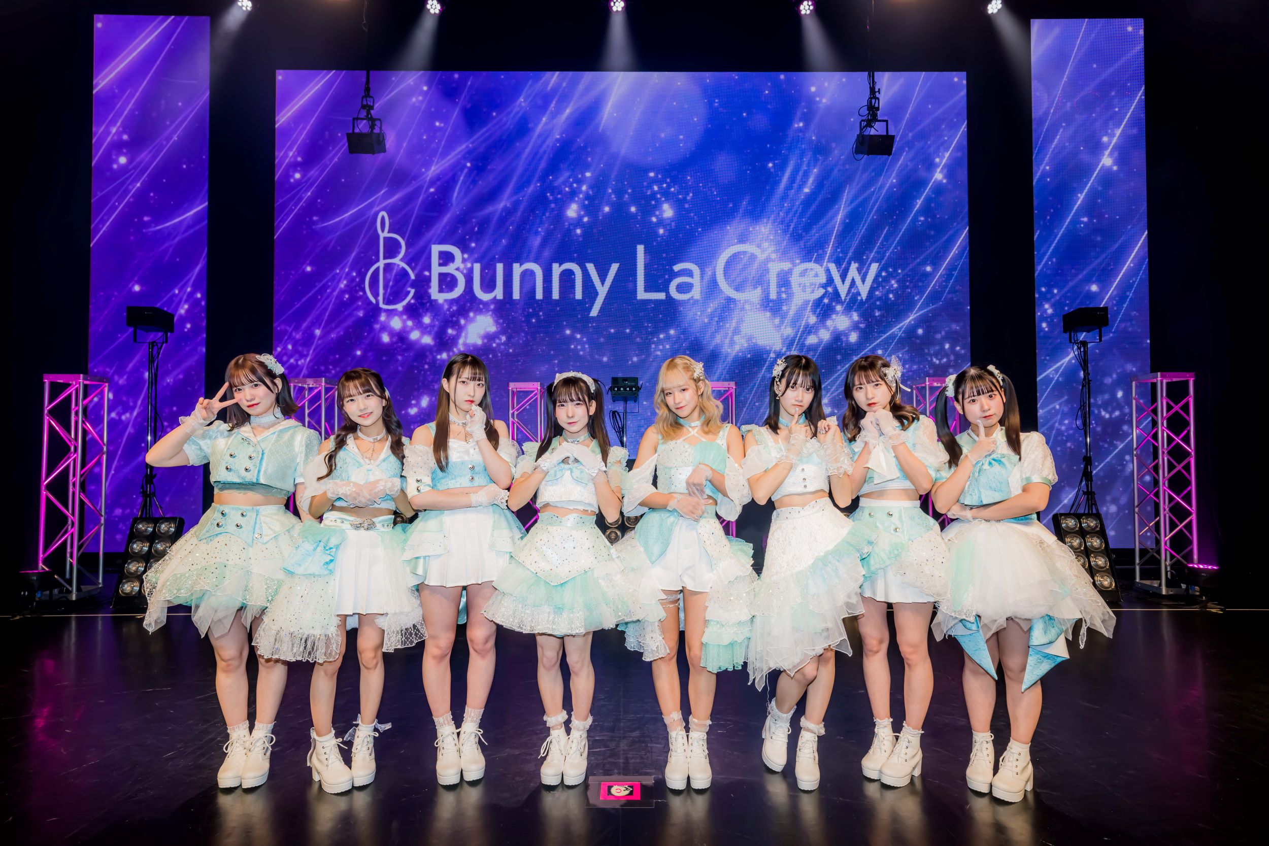 甘くて可愛いアイドル”Bunny La Crew”が２ndワンマンLIVEの一都市目・東京公演にてZepp Shinjuku(TOKYO)での３rdワンマンLIVE開催を発表「もっと大きな会場でたくさんのファンの方に囲まれてZeppでLIVEをしたい」：Bunny La Crew