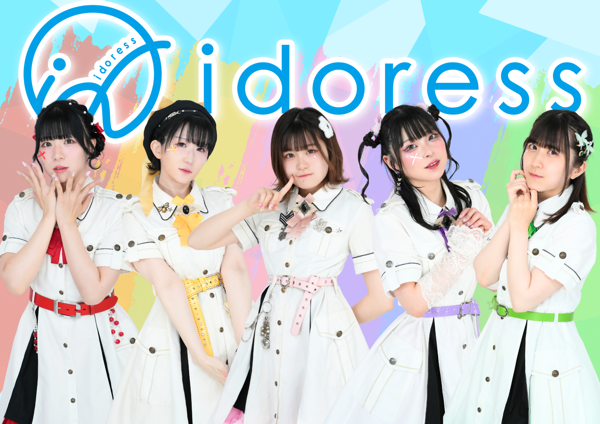 女優×アイドル「idoress」、SPACE ODDワンマンのキービジュアル公開&チケット販売開始：idoress